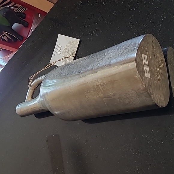 Decorative Metal Vase - Picture 6 of 11